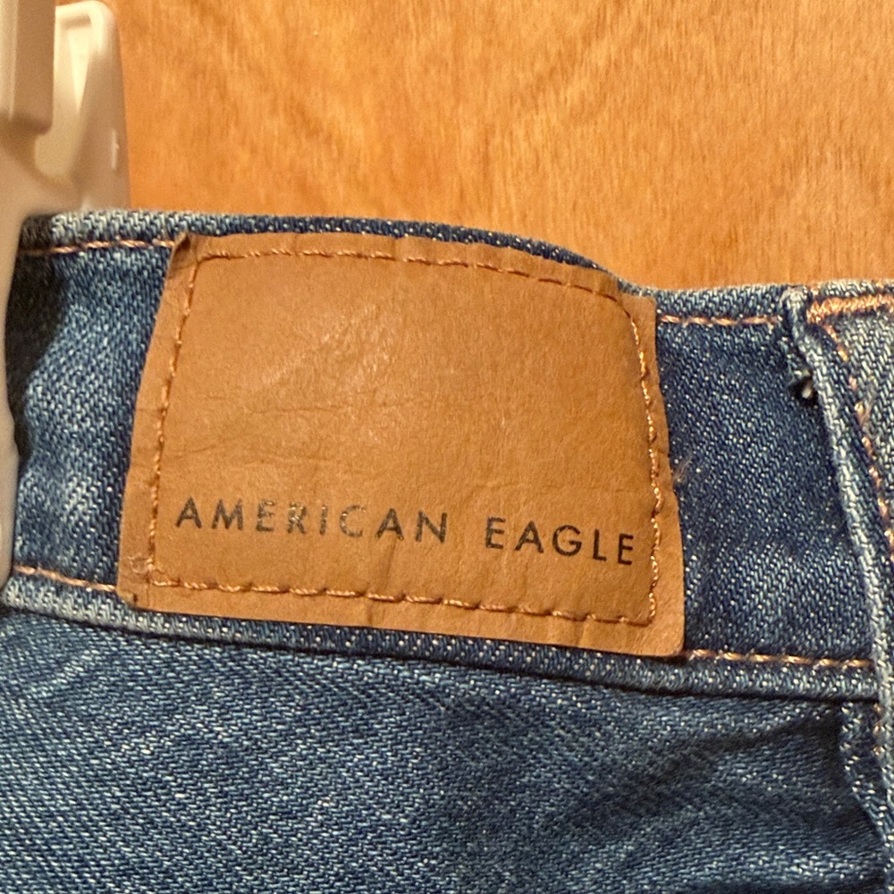 American Eagle Outfitters Distressed Boyfriend Jeans - Blue - Picture 4 of 4